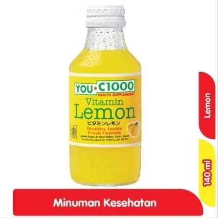 

YouC1000 Minuman Vitamin C Lemon 140Ml Botol Kaca