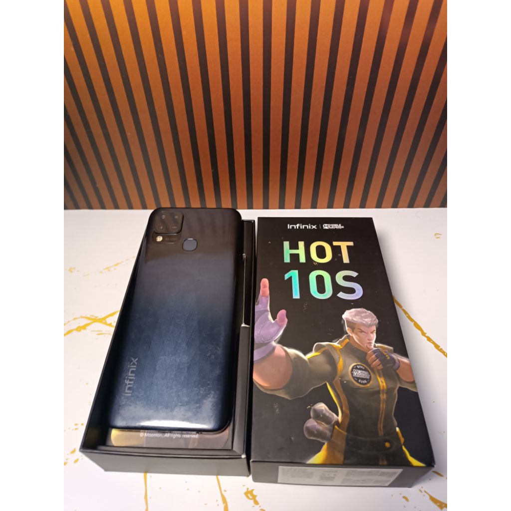 Infinix hot10 s 6/128 second