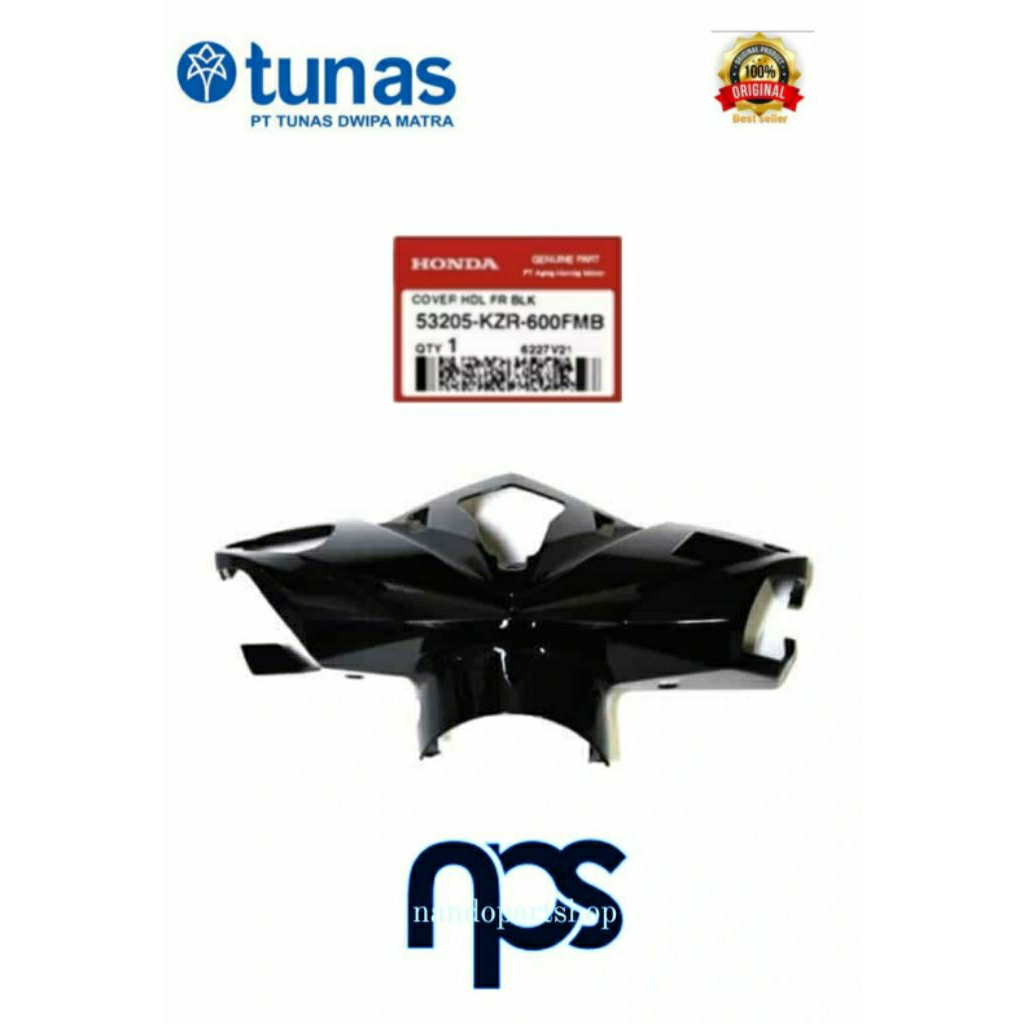 Cover Handle FR Cover Kepala Depan Honda Vario 125 Fi / KZR Original AHM (53206KZR600FMB)