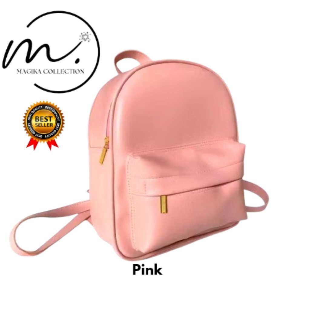 TAS RANSEL ALISHA TERBARU / Tas Gendong kulit sintetis multifungsi wanita