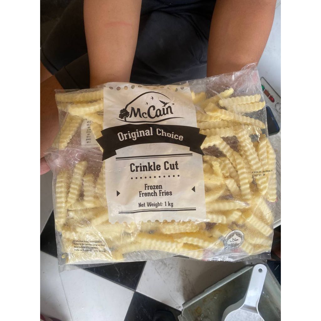 

Kentang Goreng MC Cain Crinkle Cut 1kg