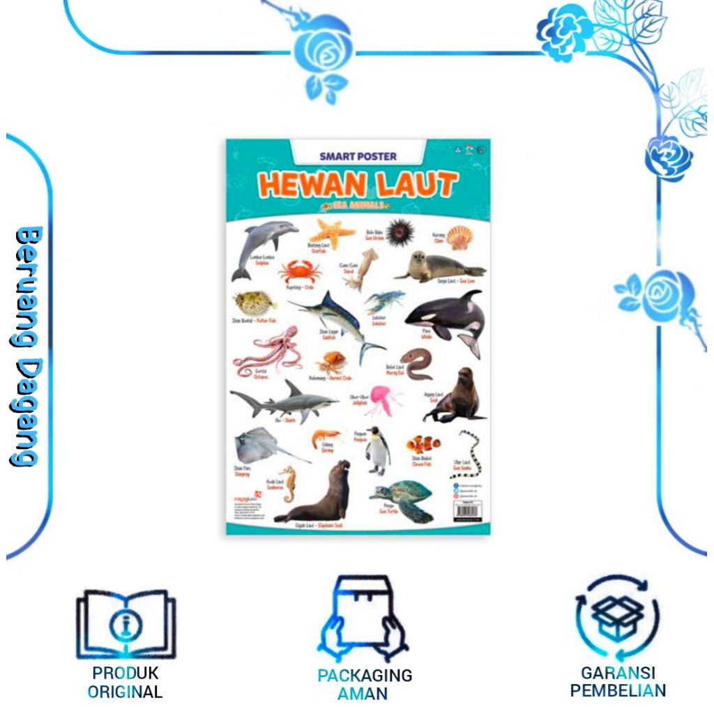 SMART POSTER HEWAN LAUT