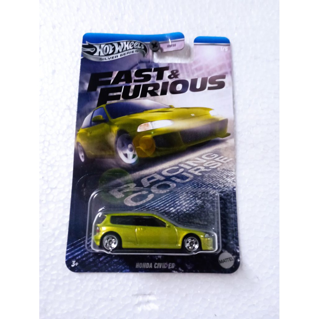 Hotwheels fast furious civic eg