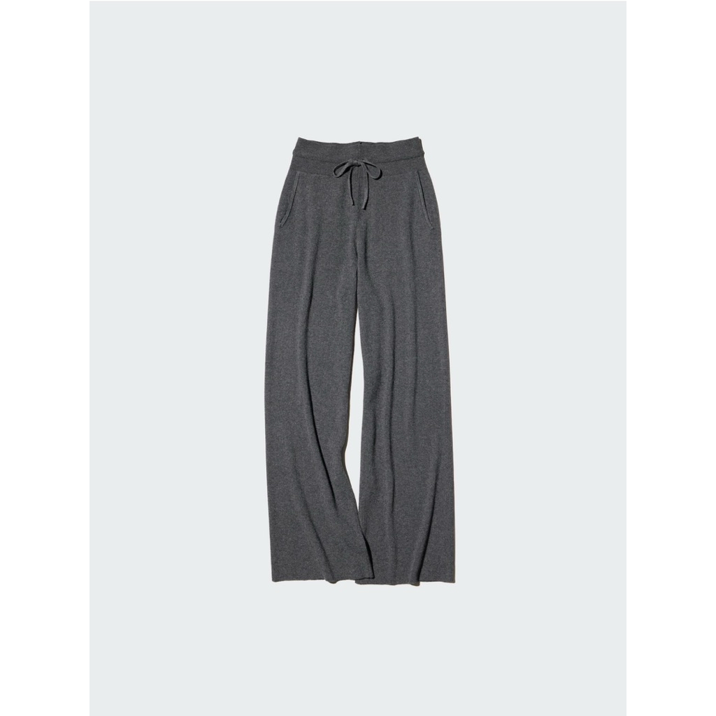 [Jastip Uniqlo] Celana Rajut Ribbed Washable (Matching Set) Woman