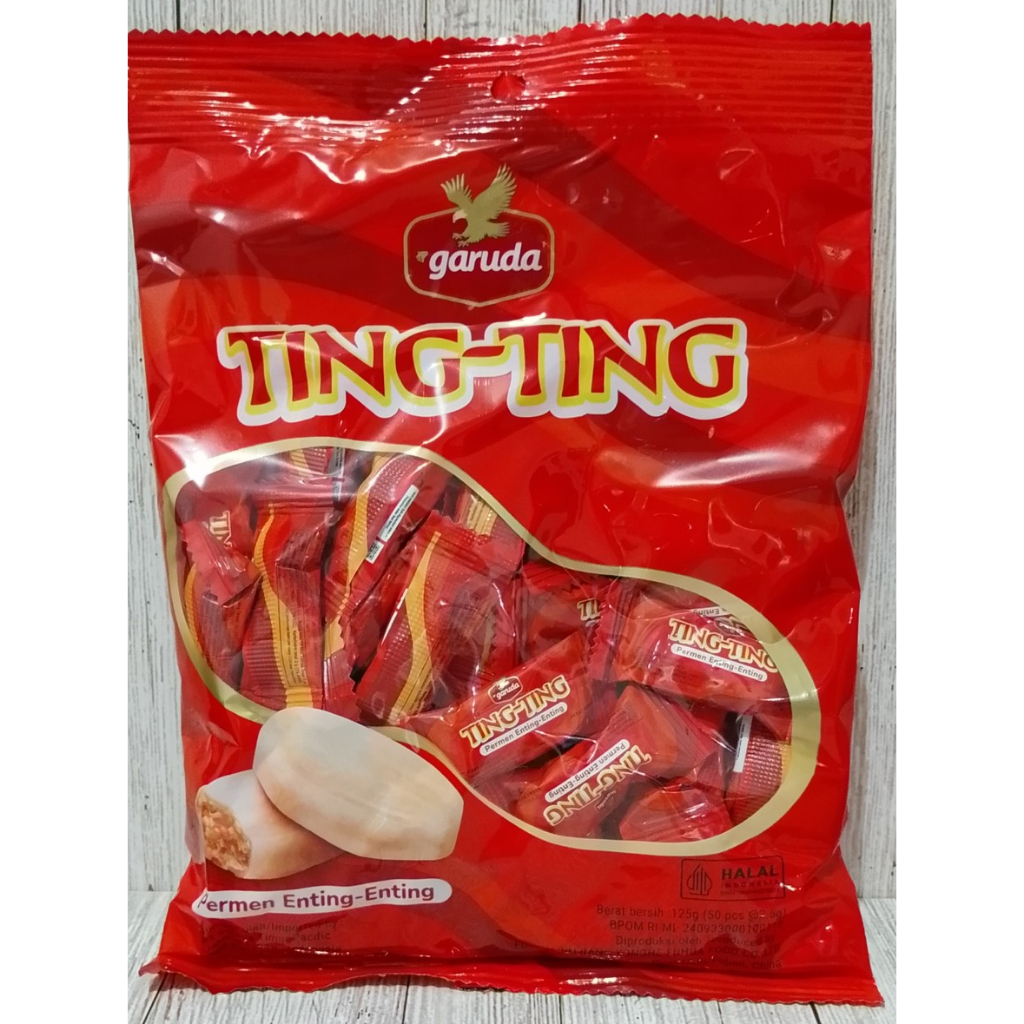 

Permen TING TING GARUDA 1bungkus 125gr Isi 50pcs
