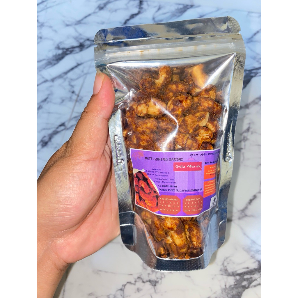 

Mete Goreng Gula Merah 100gr