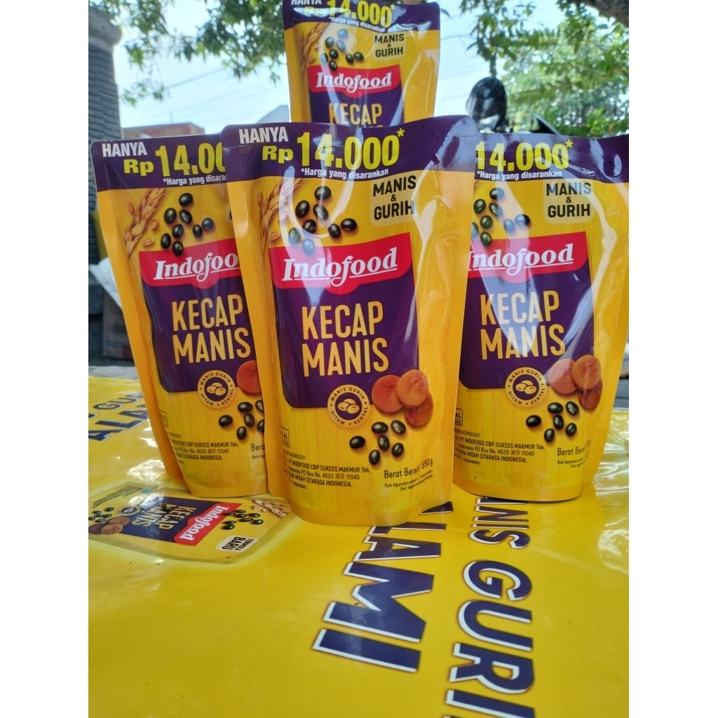 Kecap Manis Indofood 550 ml _1 ctn isi 12 pcs _