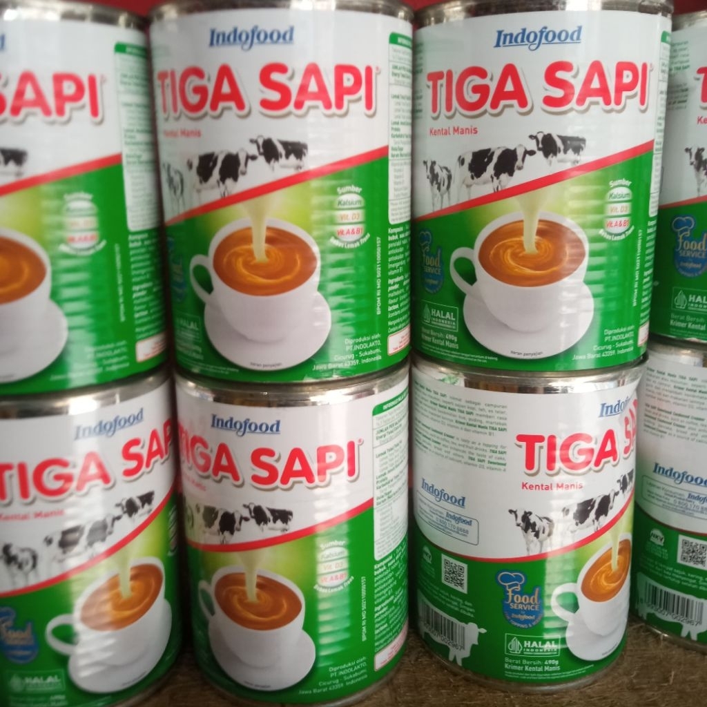 

Susu Kaleng Kental Manis TIGA SAPI