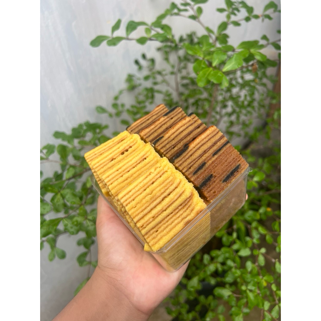 

lapis legit lori duo ori (lqpis susu dan lapis milo)