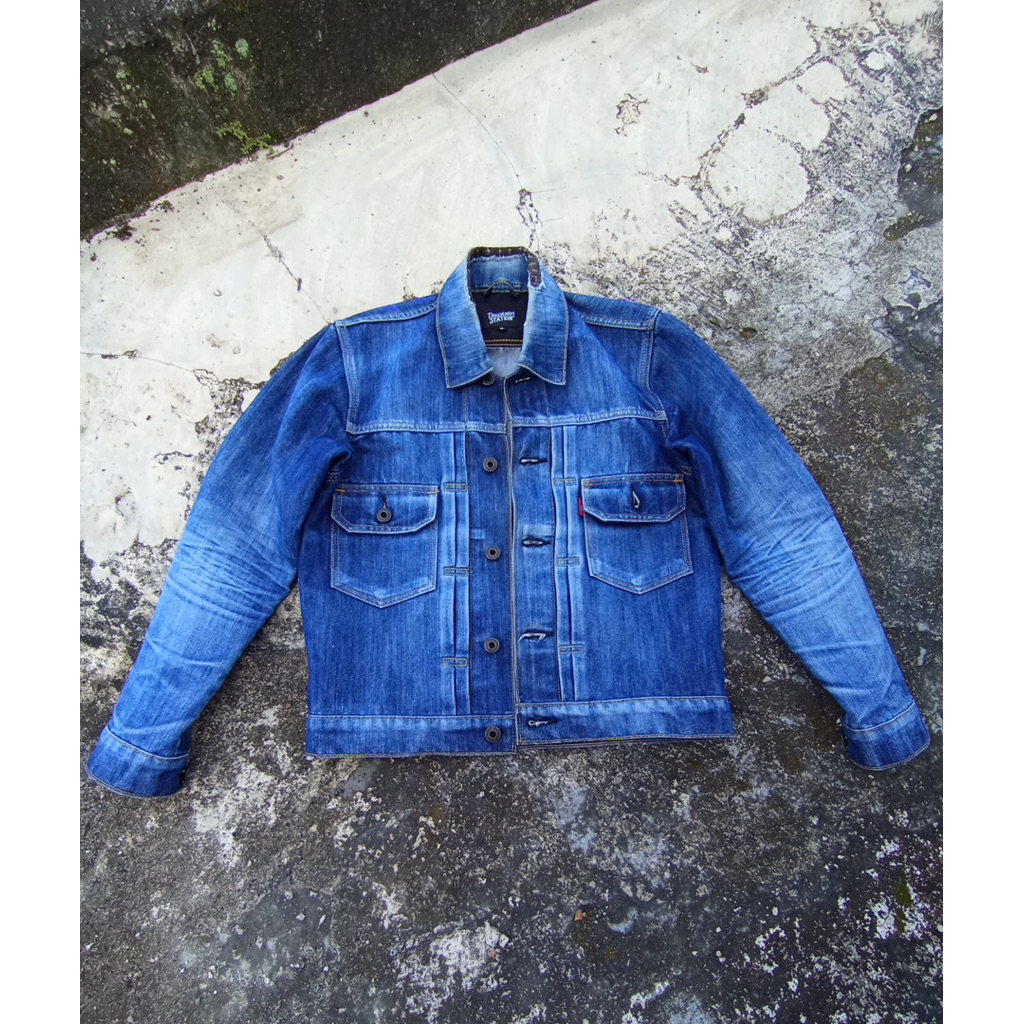 jaket denim by tds ( the denim station ) sz S