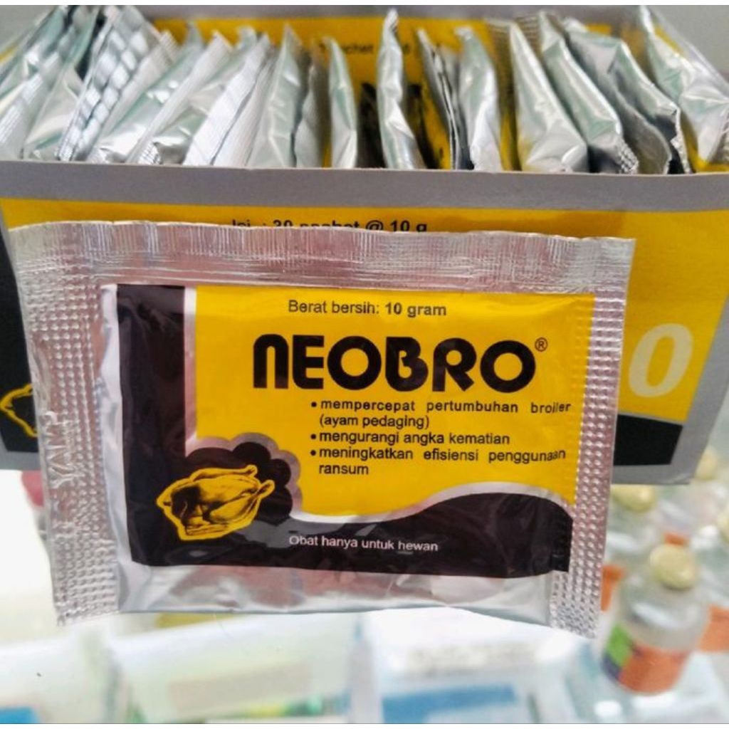 Vitamin ayam,neobro 10gram