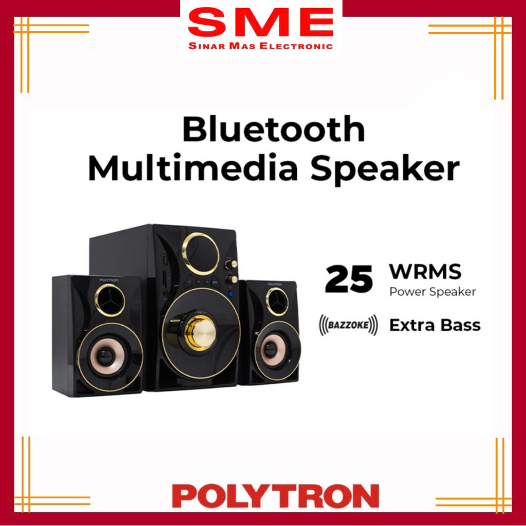 Compo / Speaker Mini Multimedia / Hifi POLYTRON BLUETOOTH PMA9310