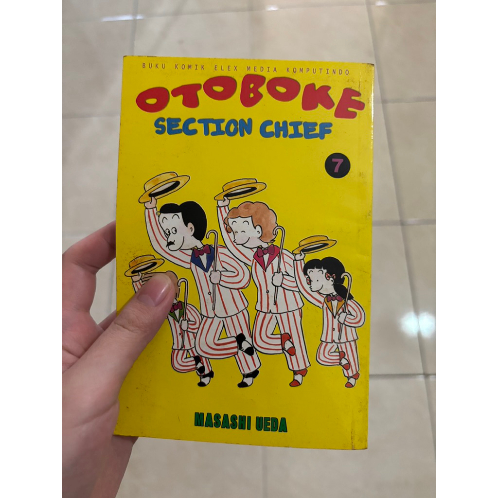 KOMIK OTOBOKE SECTION CHIEF MASASHI UEDA ORIGINAL