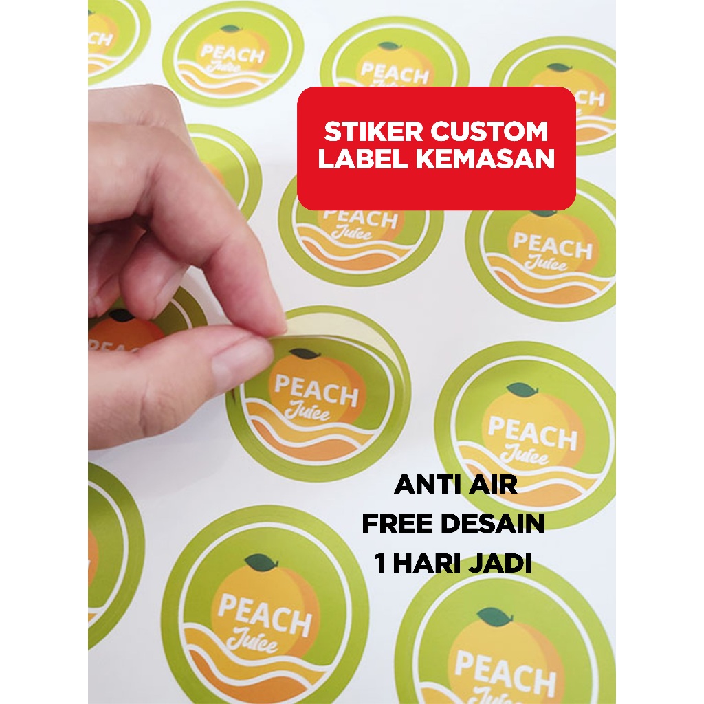 

Cetak Stiker Vinyl A3+ Cutting / Cetak Stiker Label Kiss Cut