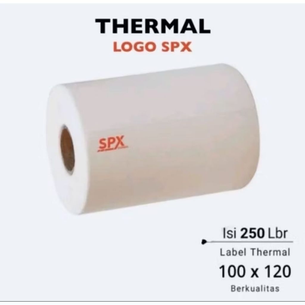 

Thermal logo spx isi 250 lembar berkualitas high quality