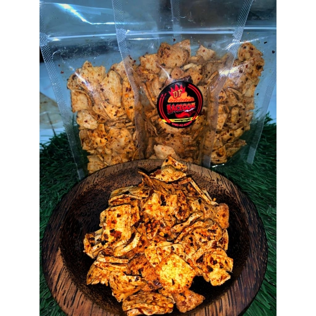 

Basreng Garut pedas gurih seuhah