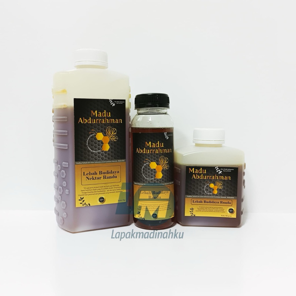 

{Free Bubble Wrap} Madu Nektar Randu (300,500g & 1kg). Madu Abdurrahman 100% MURNI & ASLI Raw Honey