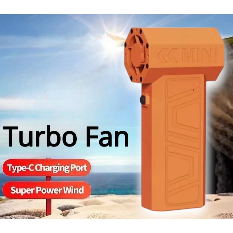 Mini Turbo Fan Violent Air Blower Cordless Jet Portable 19M/Detik - X3-A