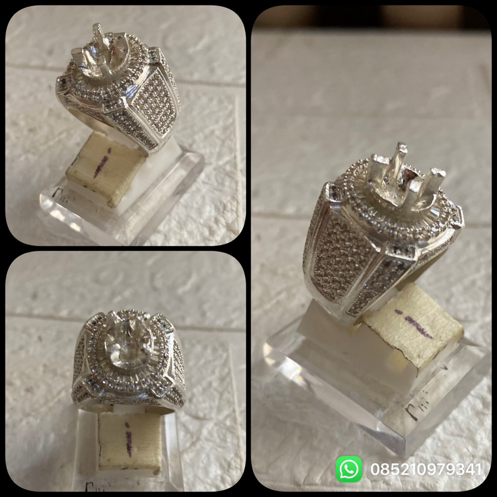 cincin perak micro taper untuk dim 8x6