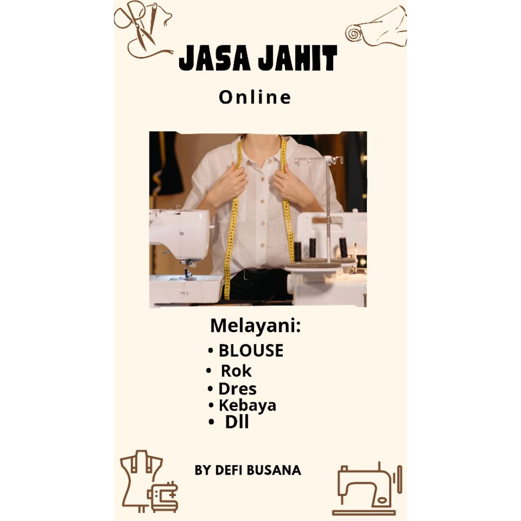 Jasa Jahit Online|Penjahit online|Jahit baju online