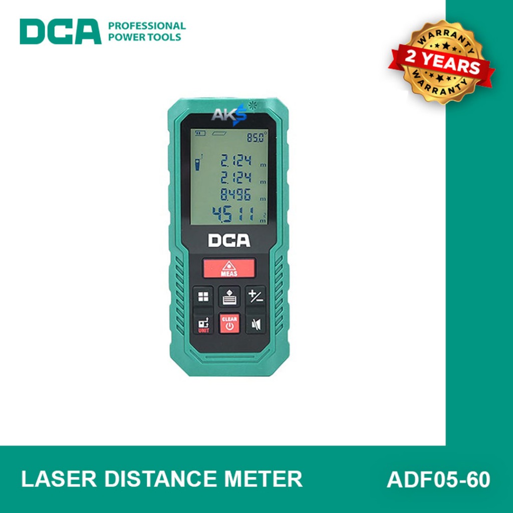 DCA LASER DISTANCE METER ADF05-60 METERAN LASER 60 METER