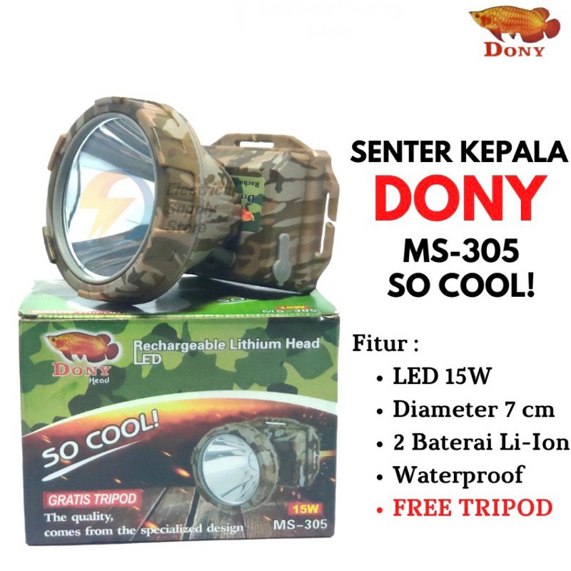 Senter Kepala Dony MS-305 SO COOL