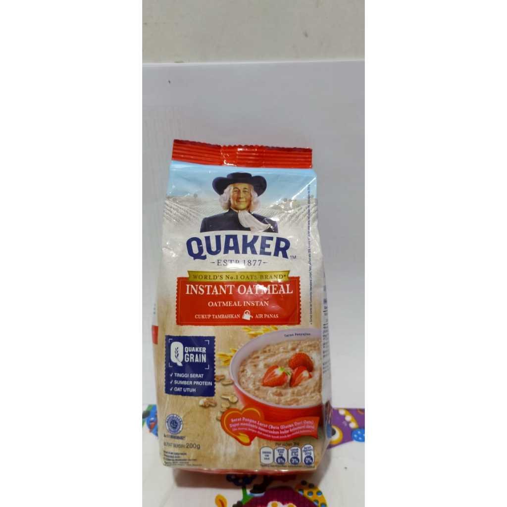 

Quaker Oatmeal Instant 200gr