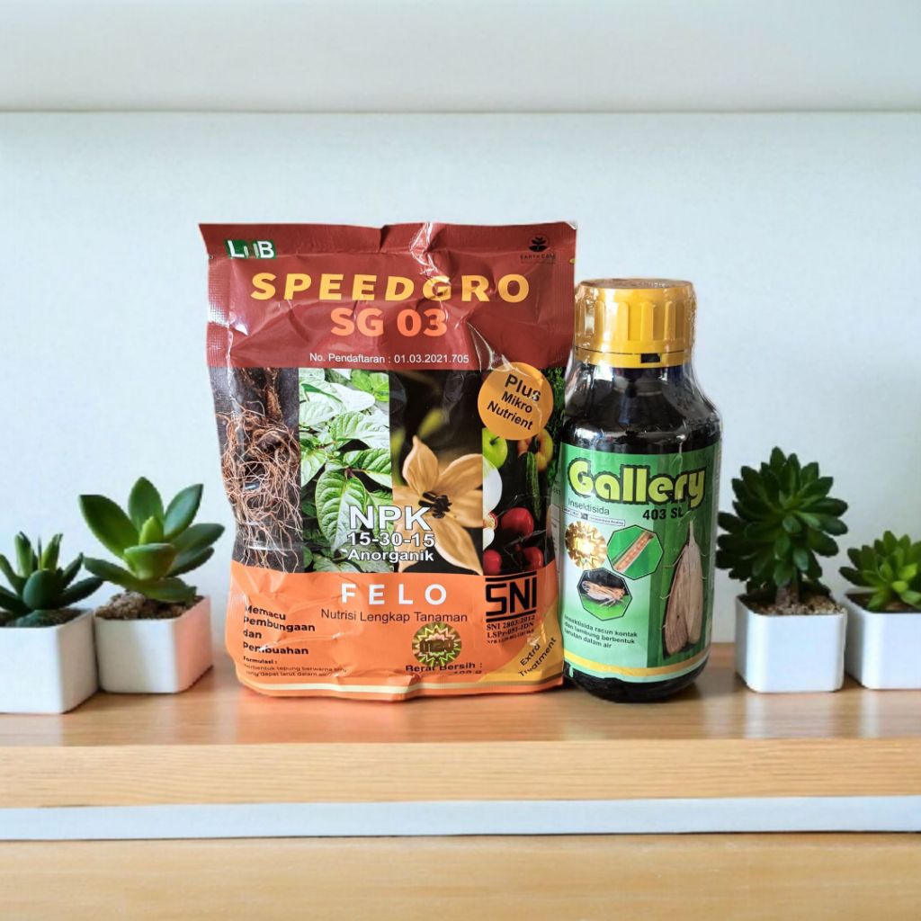 Gallery 403SL + Speedgro insektisida pembasmi hama plus nutrisi tanaman