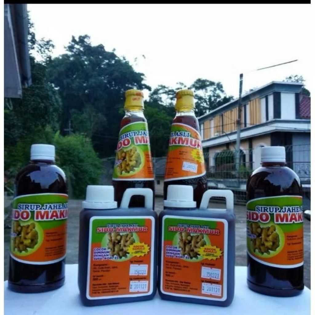 

Sirup Jahe asli Sido makmur
