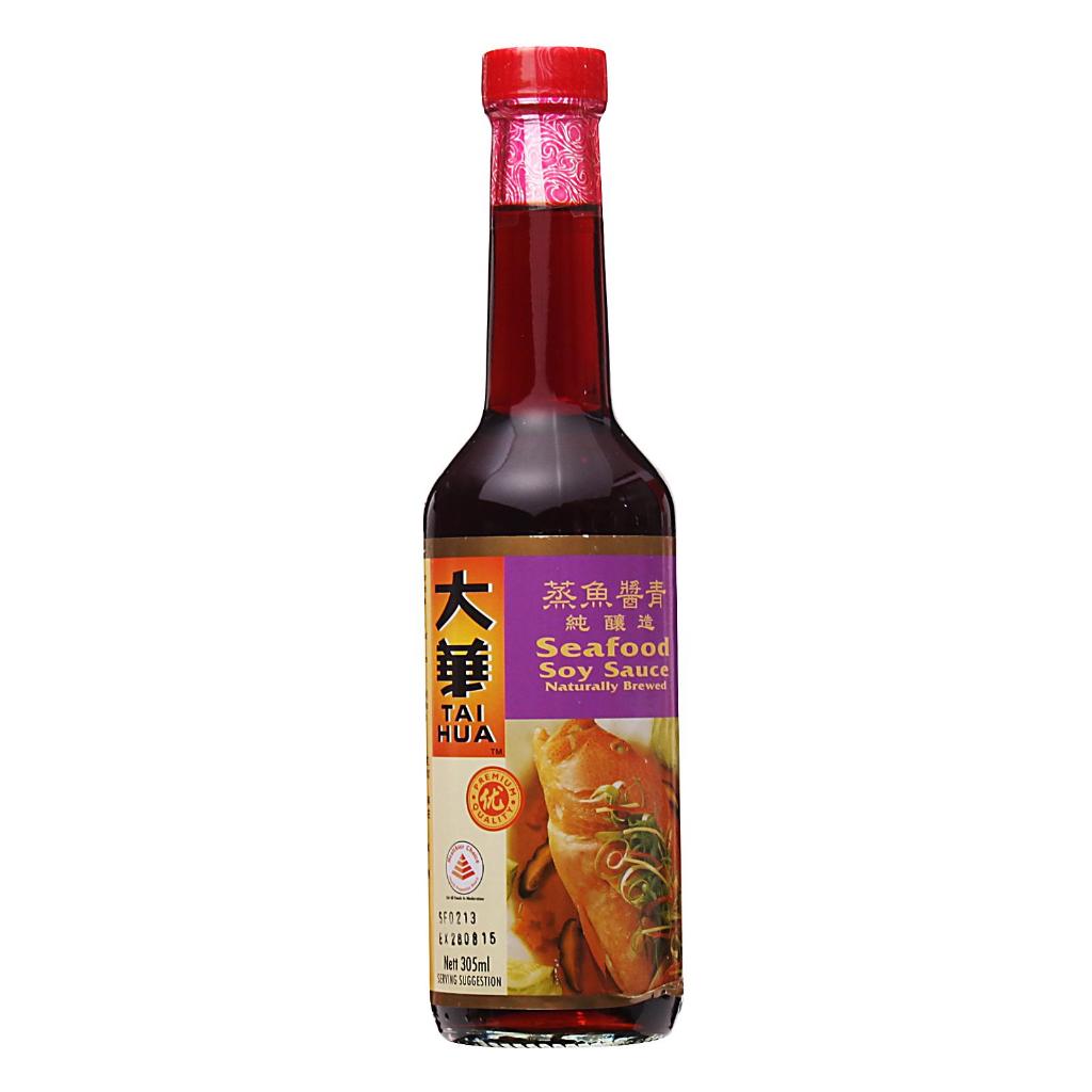 

Tai Hua Seafood Soy Sauce For Steamed Seafood Saus Kedelai Untuk Seafood Kukusan 305ml Impor Singapore HALAL