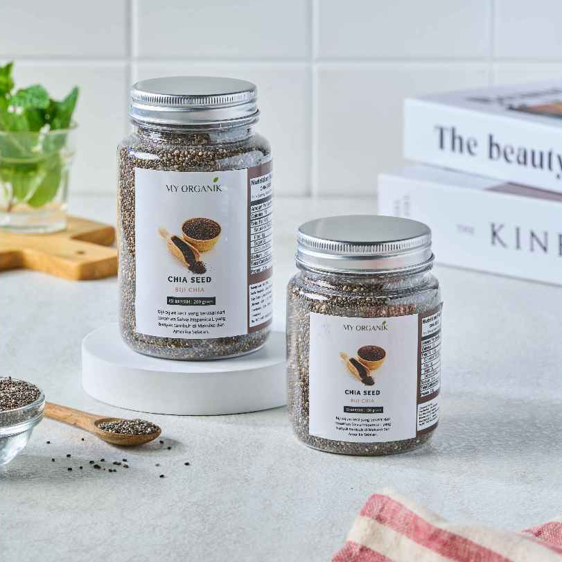 

My Organik Chia Seeds Hitam Organik asli tanpa campuran dan pengawet Original 100% Murni non GMO