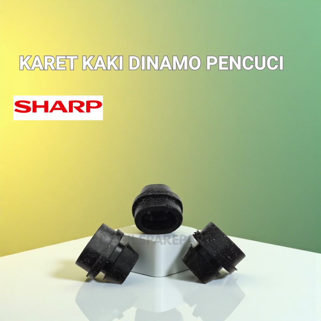 KARET KAKI DINAMO PENCUCI SHARP ORIGINAL / POLYTRON / KARET DINAMO MESIN CUCI SHARP / POLYTRON