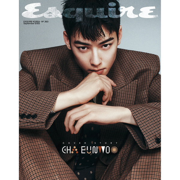 [DP PO] Majalah ESQUIRE Korea September 2025 (Cover: CHA EUNWOO)
