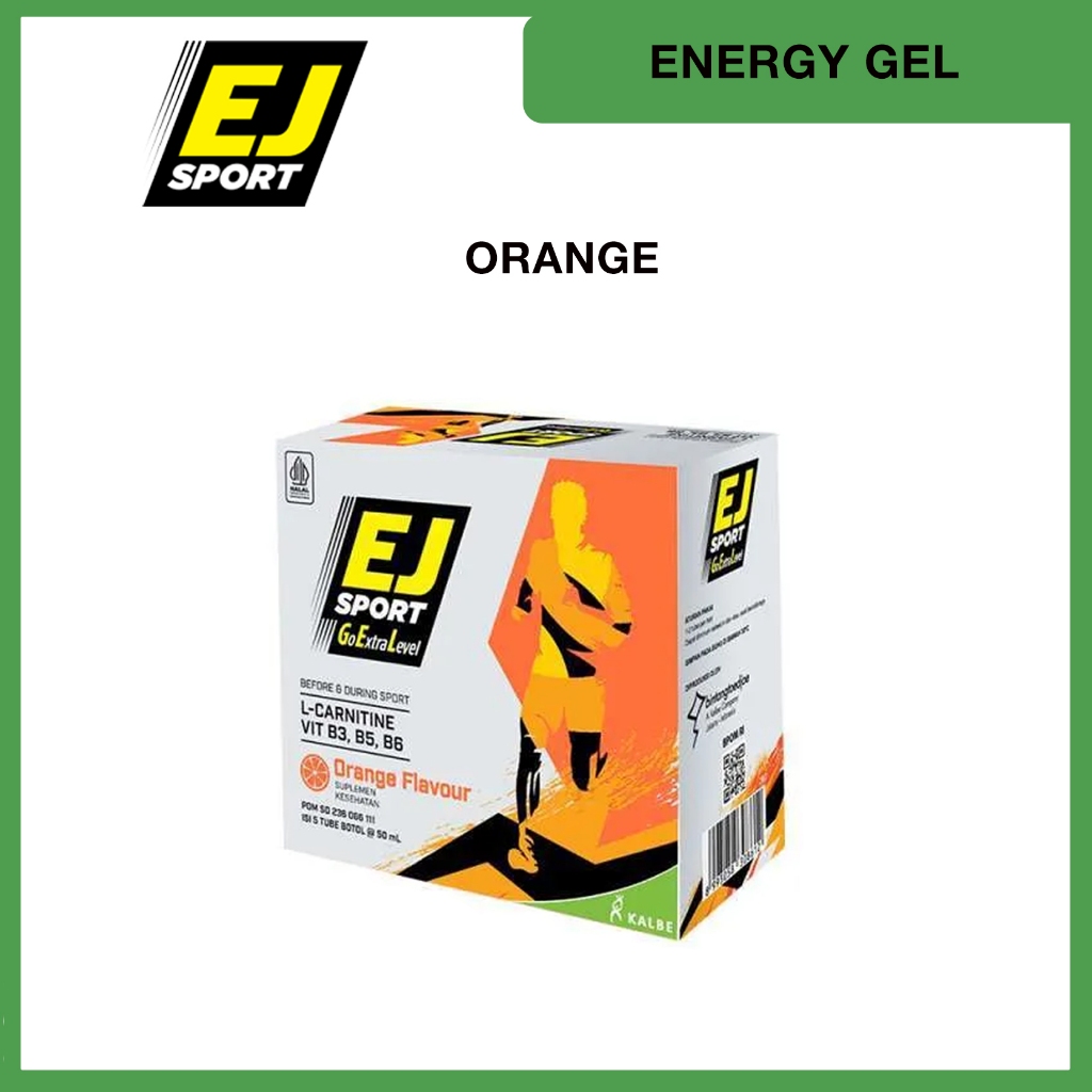 

EJ Sport Orange Pack (5 Tube) - Energy Gel