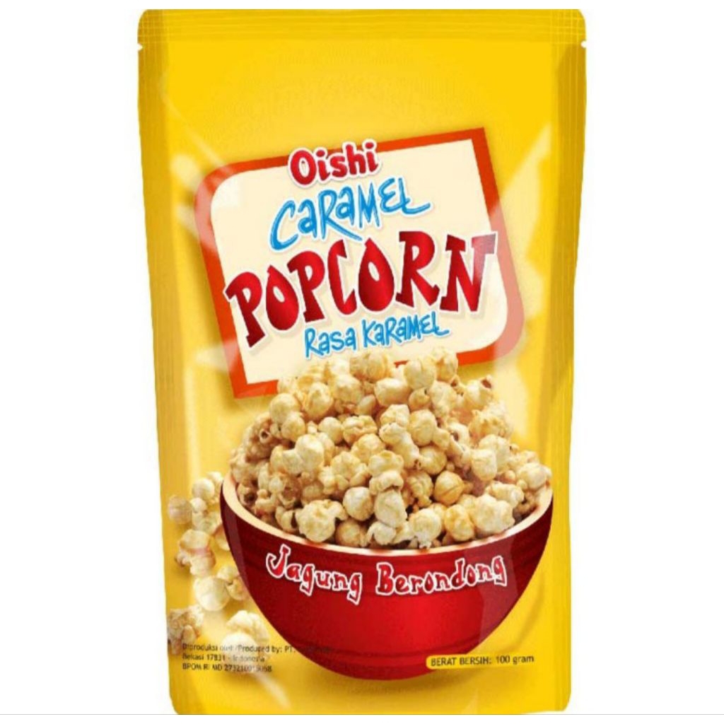 

Oishi Popcorn Karamel 100 g