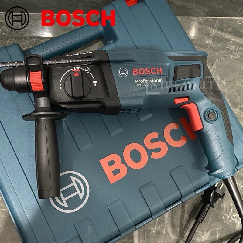 Mesin Bor Beton BOSCH / Rotary Hammer / Hammer Drill / Bor Bobok GBH 220 GBH220 Bor Beton Tembok
