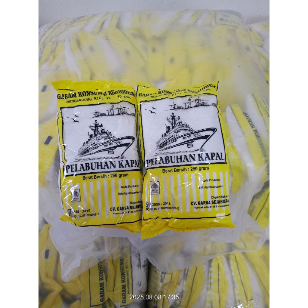 

garam dapur garam halus pelabuhan kapal