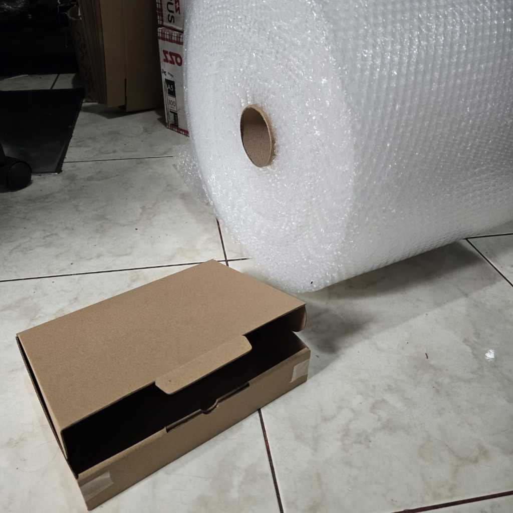 

Extra Packaging Box Kardus + Buble wrap Untuk 1pc Binder
