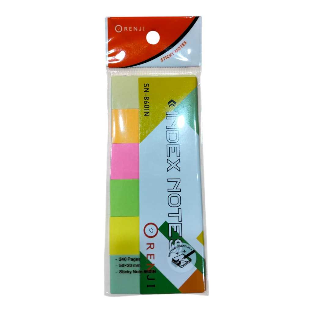 

INDEX NOTE ORENJI 6 WARNA SN-860IN