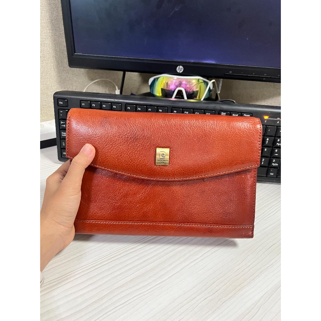 Tas Pierre Cardin Paris Tas tangan Asli Kulit New Old Stok