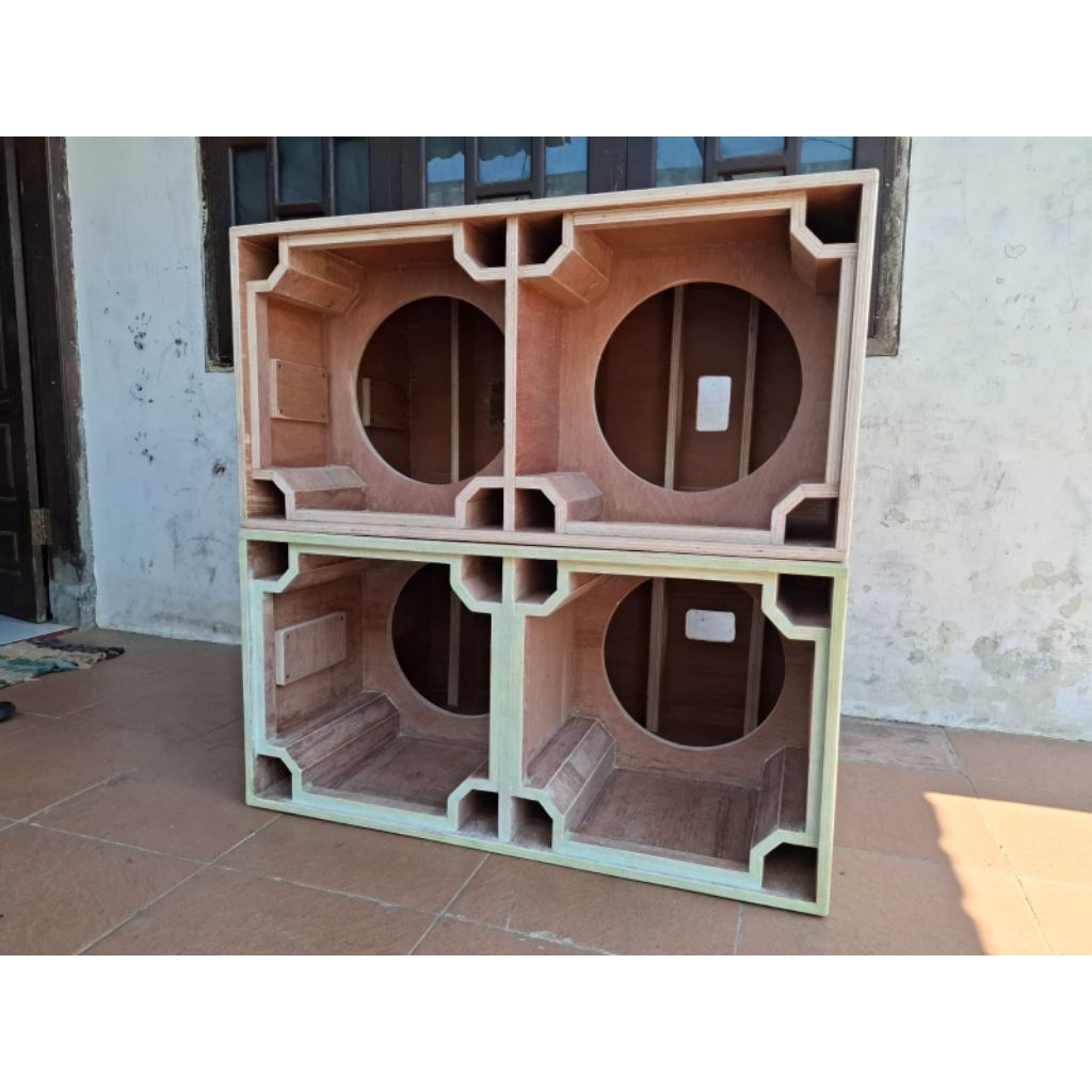 BOX PLANAR 15 INCH TUNING BOX SPEAKER PLANAR 15" MODEL BREWOG TRIPLEK 18MM BOX SPEAKER