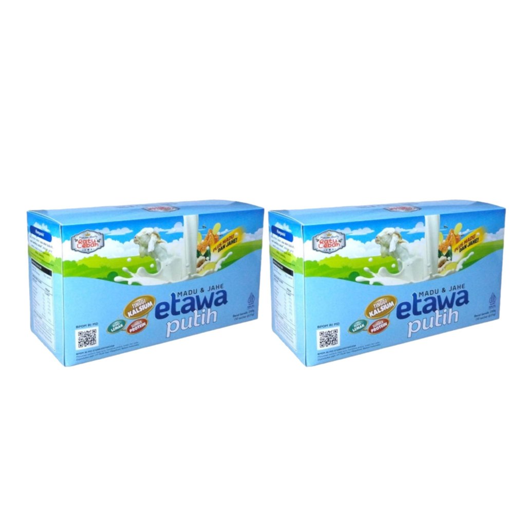 

2 PCS Susu Kambing Etawa Putih Jahe – Susu Kambing dengan Jahe Hangat & Menyehatkan – 250 g BPOM