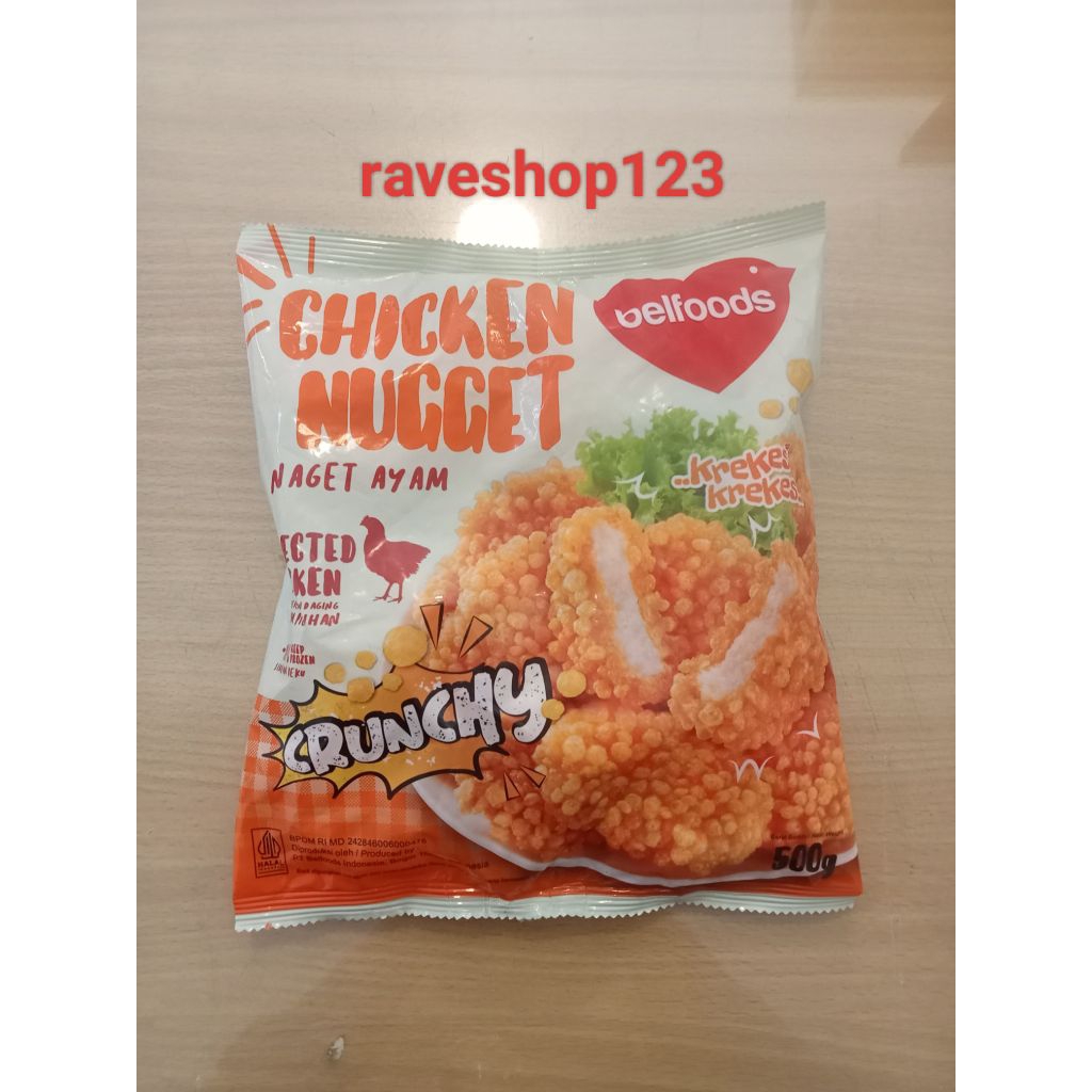 

BELFOODS crunchy nugget 500gr