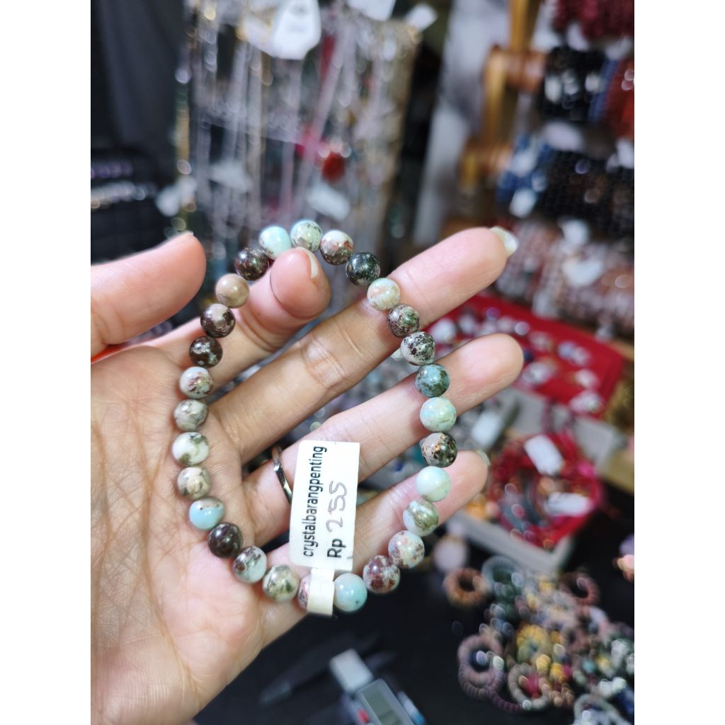 GELANG BERSERTIFIKAT LARIMAR