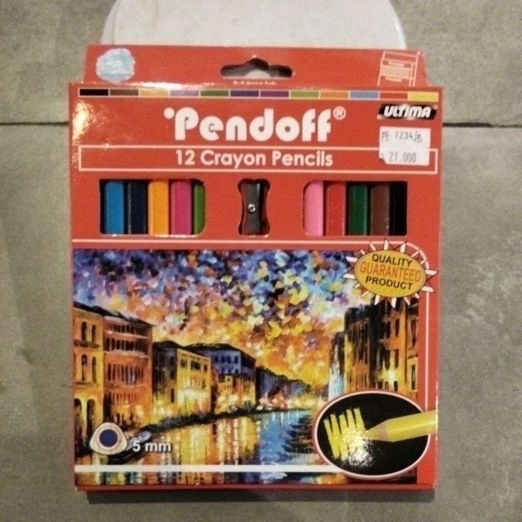 

Pensil warna Besar/Crayon ukuran 5mm