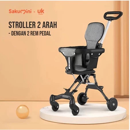 Makassar  Sakumini Stroller Trike Portable Foldable Kereta Dorong Lipat Bayi