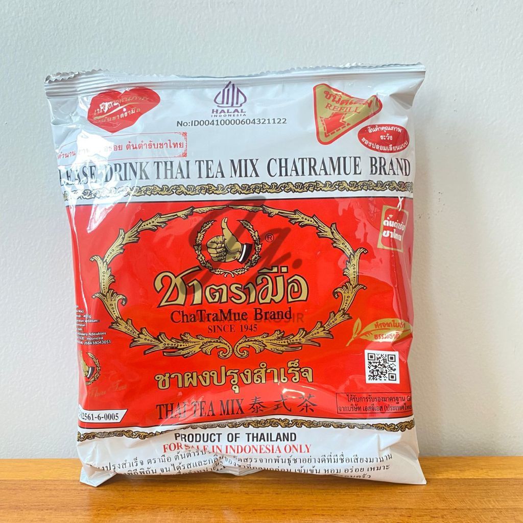 

Thai Tea Chatramue 400gr BPOM HALAL