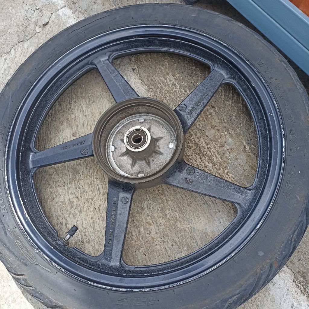 Original velg racing standar pelek belakang 3C1 17x1.85 Yamaha Vixion old lama