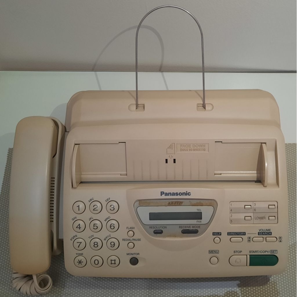 Mesin Fax Panasonic KX-FT21BX Bekas Kondisi Bagus