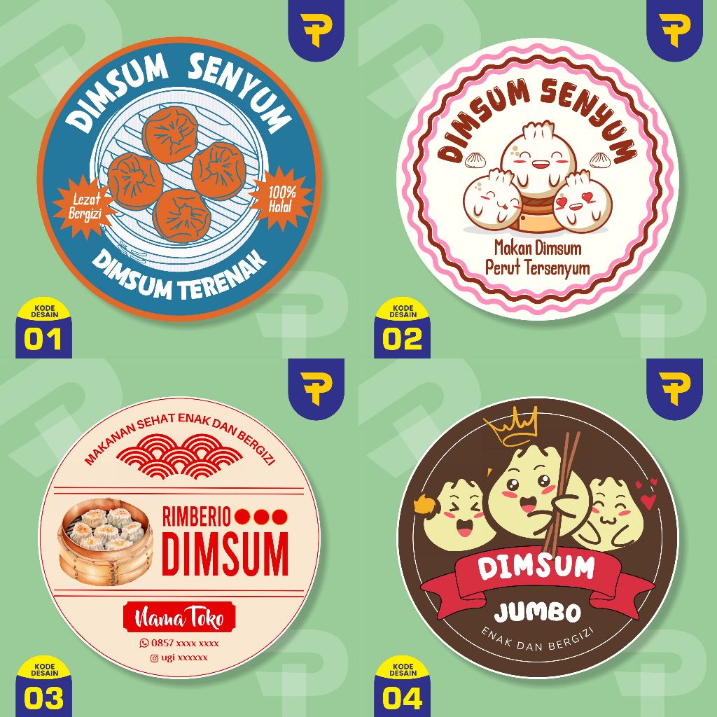 

stiker dimsum